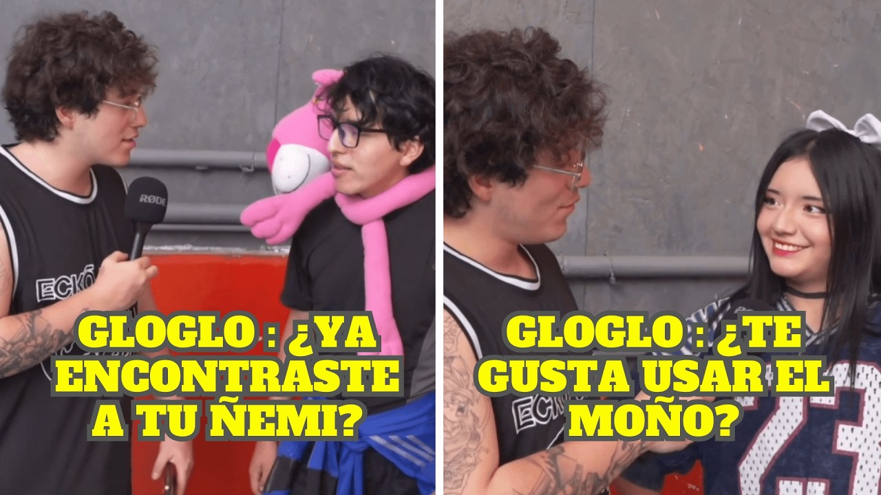 GLOGLO ENTREVISTA A LOS COJUDOS Y A LOS ÑOJUDOS
