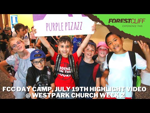 FCC Day Camp, July 19th Highlight Video @ WestPark Church