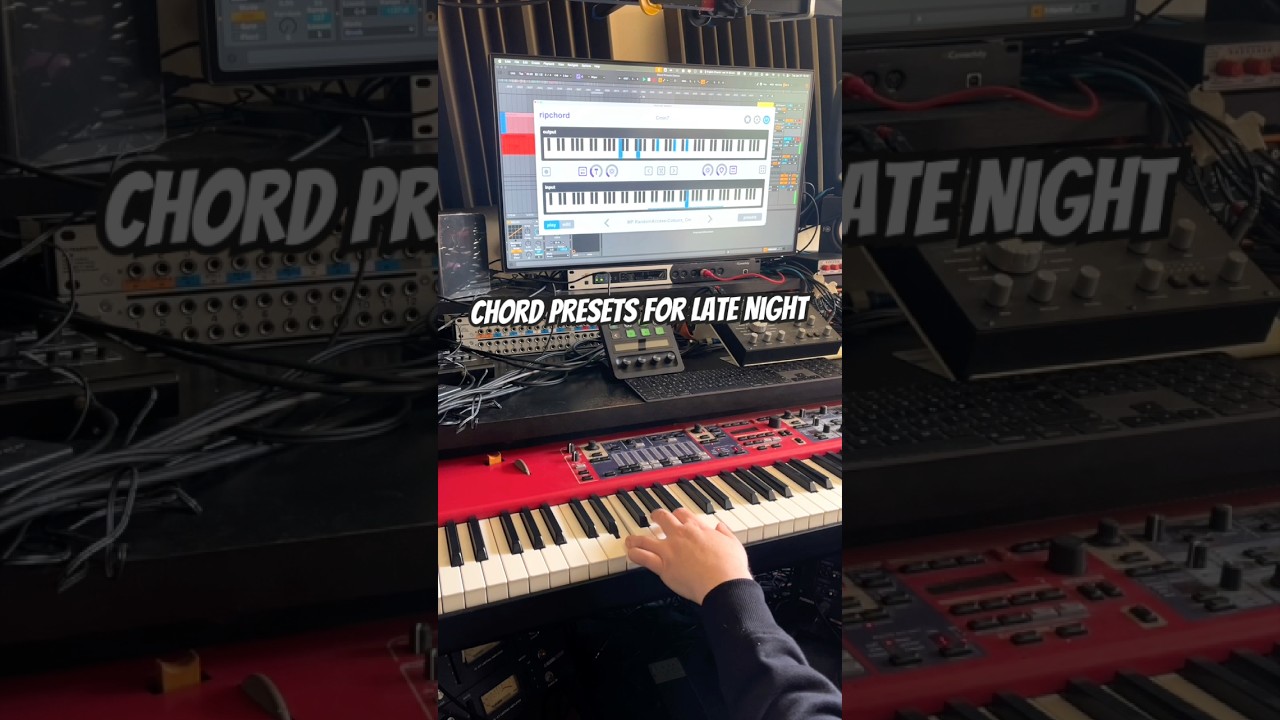 Chord Presets For Late Night - Ripchord VST, Scaler, MPC Pad Perform, Xfer Cthulhu 🔥🎹🔥