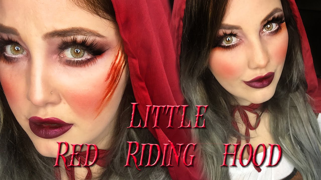 Little Red Riding Hood Makeup Tutorial YouTube