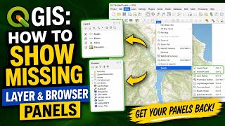 QGIS Tutorial: How to Reset Your Interface & Find Missing Panels