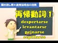 【聞き流し用】動詞の活用～再帰動詞バージョン①直接法現在の活用を読み上げます！despertarse/levantarse/peinarse/cepillarse★えみこのスペイン語レッスン