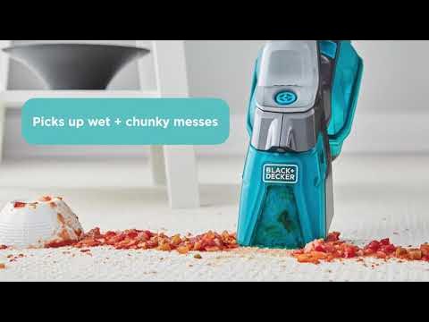 BLACK+DECKER™ Introduces the spillbuster™ Cordless Spill + Spot Cleaner To  Tackle Wet And Chunky Messes