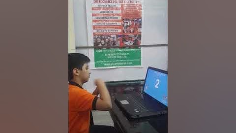 Advance Abacus Demo by Aarav Tiwary, Single digit addition of 100 rows in one go !