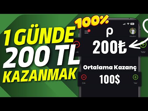 1 GÜNDE 200 TL PARA KAZANMAK 🔥 ÇALIŞMADAN PARA KAZANMA FORMÜLÜ 🔥 İNTERNETTEN PARA KAZANMA 2024