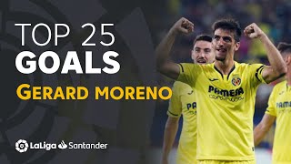 TOP 25 GOALS Gerard Moreno in LaLiga Santander