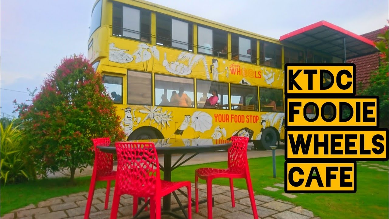 KTDC Foodie Wheels Cafe Double Decker Bus Vaikom Kottayam Ashok Leyland Bus atrtraveler
