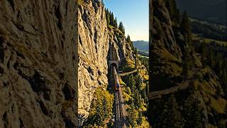 #Train roaring during Journey through HILL 🚉🚊#shortsfeed #train #clips