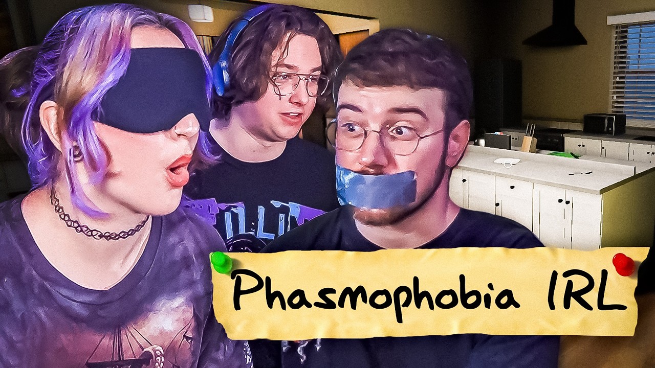 IRL Phasmophobia Split Controls, But You Can't See, Hear, Or Speak