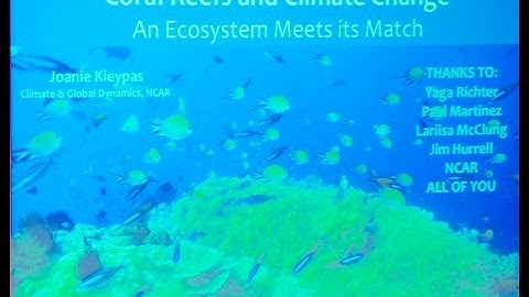 Coral Reefs and Climate Change