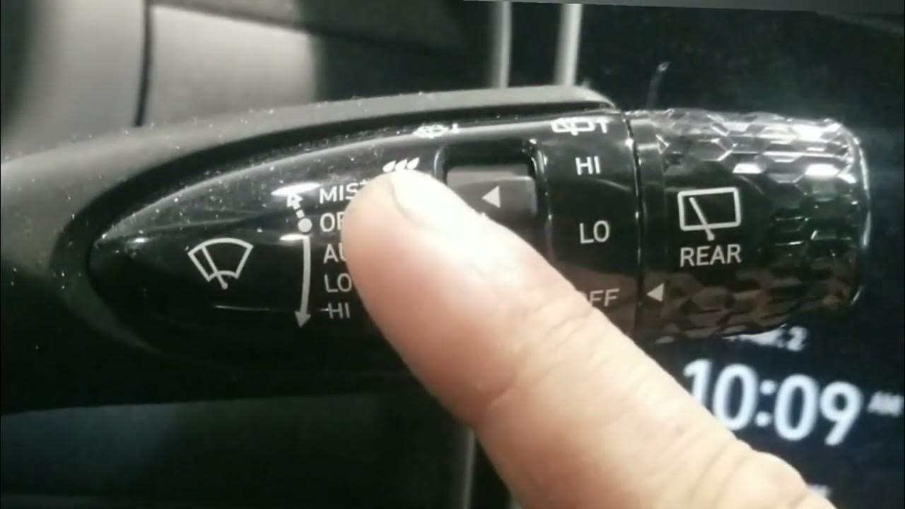 Hyundai customer States, my wipers don't work. how to use your wipers