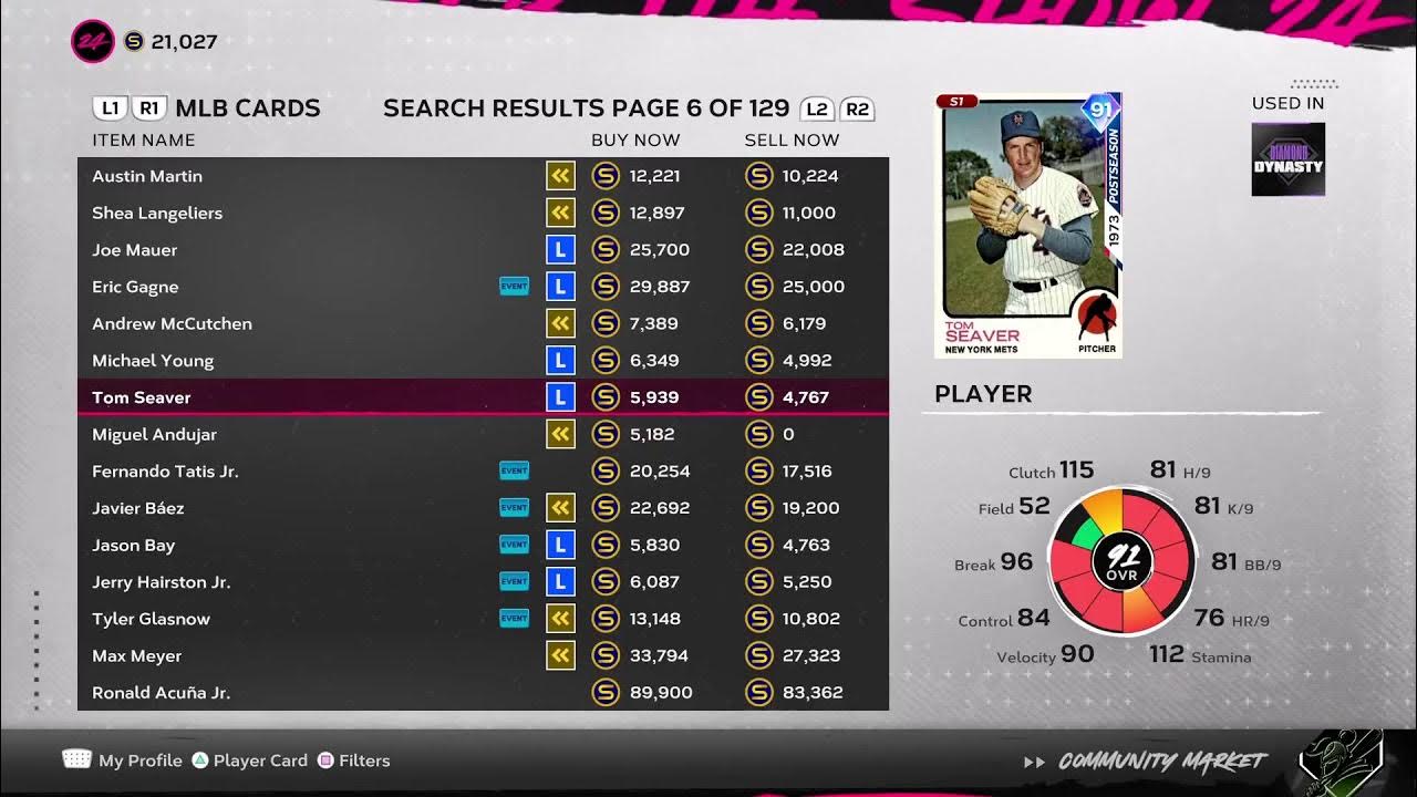 Unlocking and building the best Diamond Dynasty team!!! YouTube