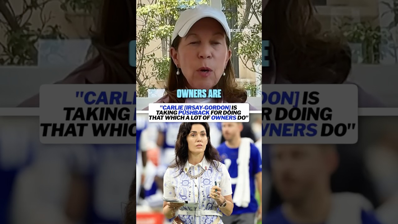 Carlie Irsay-Gordon is ALL IN on helping the Colts succeed 😤 #nfl #colts #spotlight