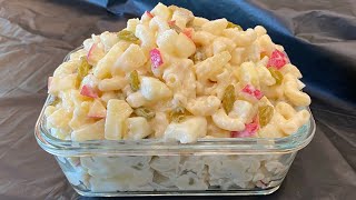 You will love this Creamy Macaroni Sweet Salad if you make it once|| Macaroni Salad