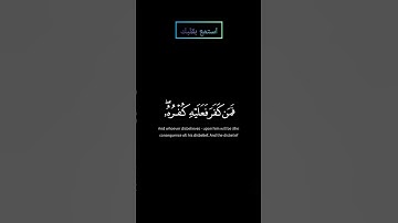 سورة فاطر هو الذي جعلكم خلائف في الأرض بصوت ياسر الدوسري #قرآن #قران_كريم #ياسر_الدوسري #قران
