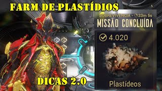 Warframe - FARM DE PLASTÍDIOS DICA 2.0