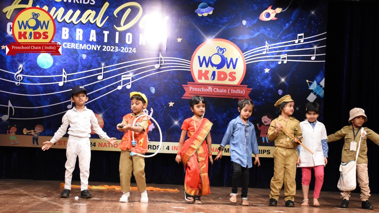 Skit on Real-Life Heroes and Community Efforts (Wowkids Preschool)