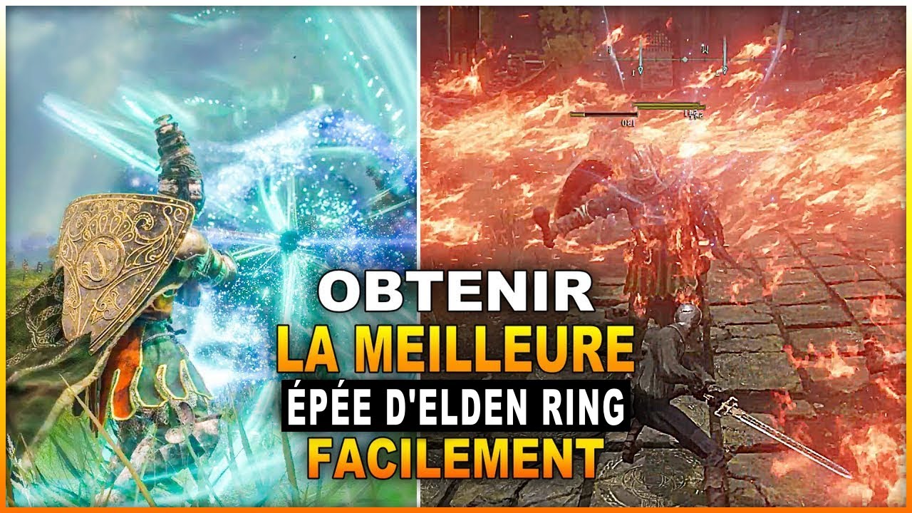 Obtenir la MEILLEURE épée d'Elden Ring FACILEMENT au DÉBUT du jeu