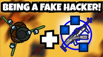 Pretending To Be A HACKER! / Being A Fake Hacker! | DESERT MODE GAMPLAY |surviv.io