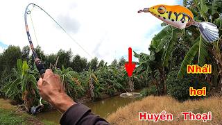 Lure fishing with a Legendary soft frog, catching fish until my arms get tired screenshot 1