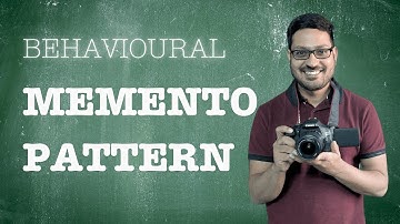 Memento | Behavioural Design Pattern | Intent, Examples, UML, Code & Trade-Offs