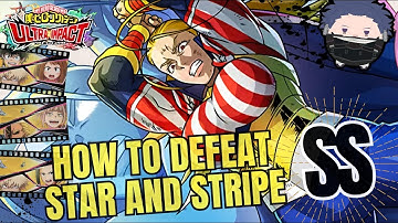 Star and Stripe Climax Battle SS Tips and Tricks | Mechanics, R Strategy, 7 turn clear | MHUI