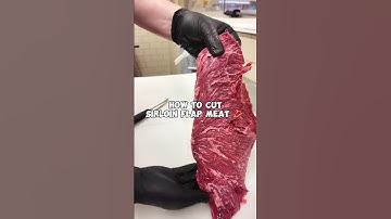 How to cut Sirloin Flap Meat 🥩 #steak #butcher