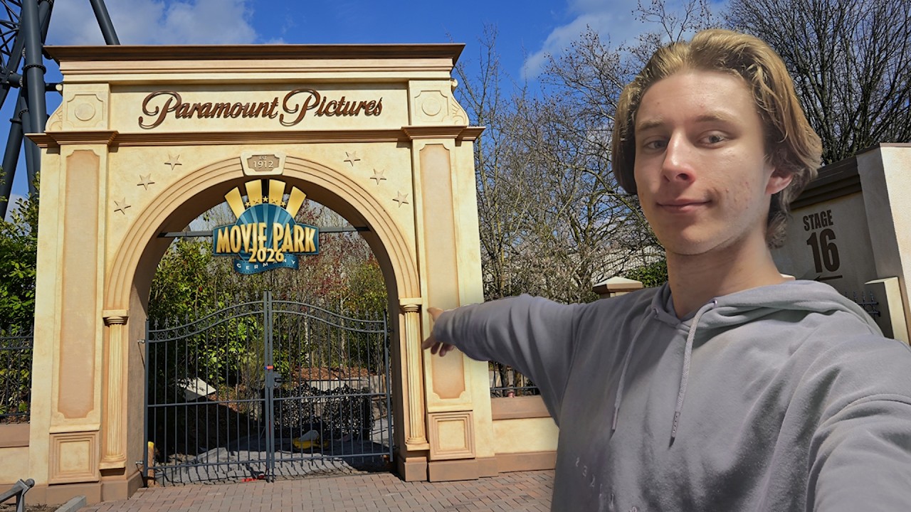 Der MOVIE PARK startet in die SEASON 2026 🎢