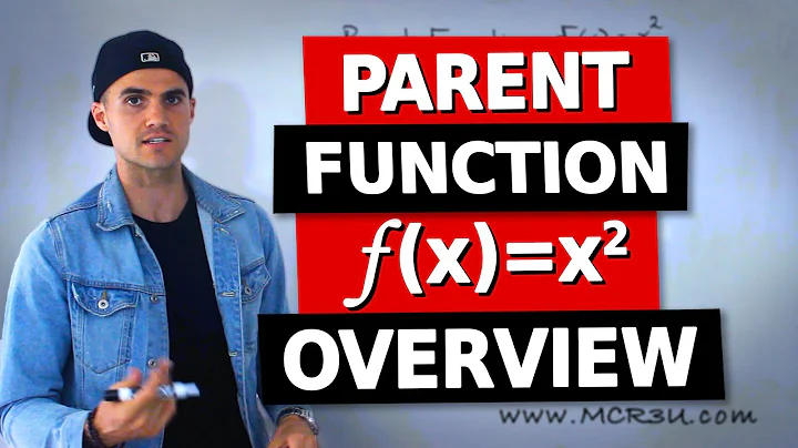 MCR3U (Grade 11 Functions) - Parabola Function Overview