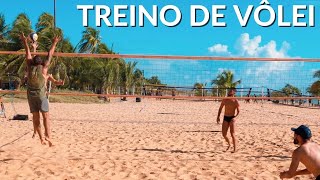 treino de vôlei (situação de jogo) #volei #voleibol #voleidepraia