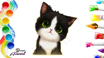 🐱Drawing a Kitten Match 🐱