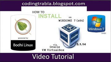 How to install Bodhi Linux 4.3  x64 via VirtualBox on Windows 7 byVS