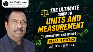 The ultimate guide to units and measurement , dimensions and errors I Class 11 Physics