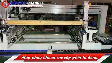 Máy phay khoan cnc router cấp phôi tự động | Máy chế biến gỗ Quốc Duy