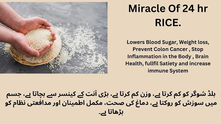 24-Hour Rice: Lower Carbs, Fix Insulin Resistance, Heal Gut, and Fights Cancer!