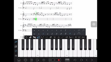 Notion iOS: The Process of Arranging Song #2 (What A Mighty GOD We Serve)
