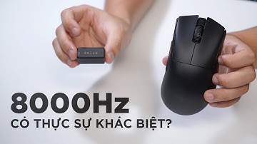Chuột Gaming 8000Hz Có Thực Sự Khác Biệt Gì Không?