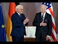 "Beacon of democracy": Joe Biden receives highest German honor