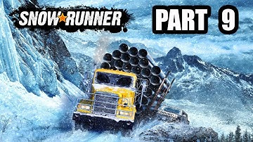 SnowRunner - Gameplay Walkthrough - Part 9 - "Michigan Almost Done... Heading To Alaska!"