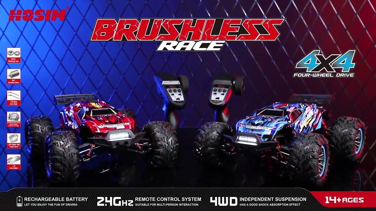 Hosim X07 FY-HBX02 Hinteres Getriebe Ersatzteil - Original Zubehör Für 1:10 Brushless RC Auto