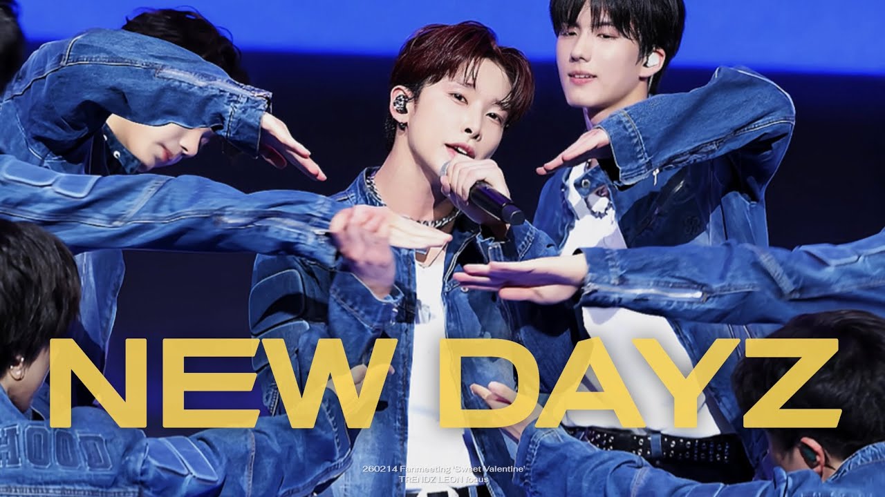[4K] 260214 TRENDZ (트렌드지) - 'NEW DAYZ' 리온 직캠 LEON FOCUS @ TRENDZ Fanmeeting 'Sweet Valentine'