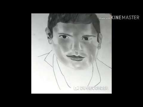 عمرو دياب الرسم بالرصاص