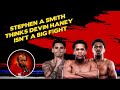☎️ Shakur Stevenson vs Ryan Garcia: Stephen A Says Haney Ain't Big Fight❗️