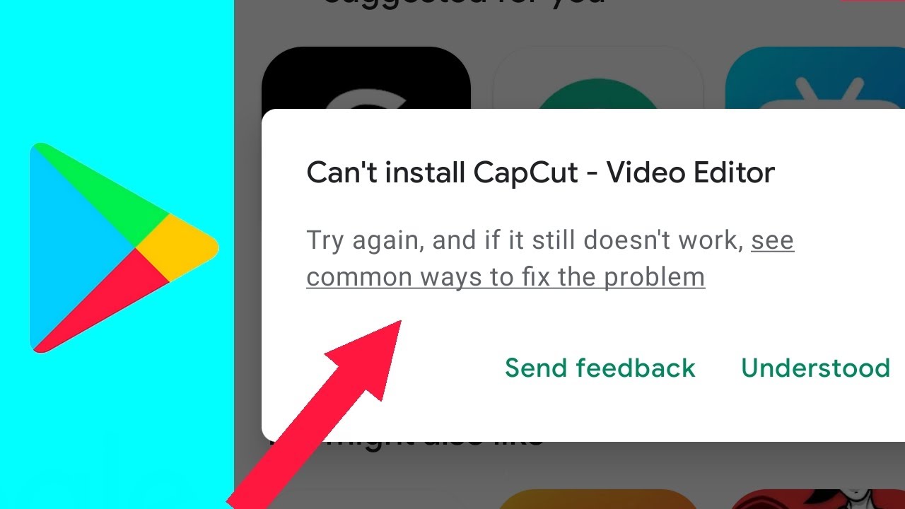 Fix Can't Install App Problem On Playstore | Playstore Can't Install ...