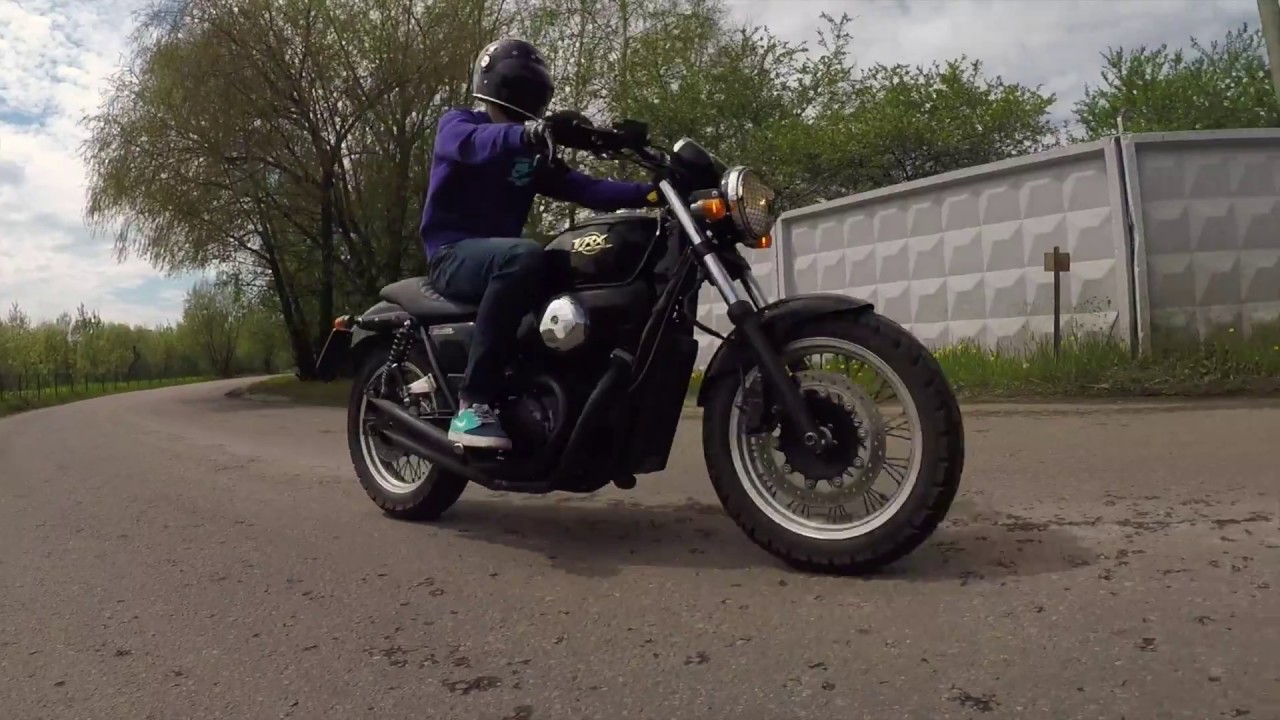 Motorcycle Day With Custom Honda Vrx 400 In Moscow Gopro Hero 5 Dji Mavic Youtube