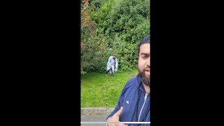 BRADFORD BOY CAUGHT IN BUSHES - FUNNY