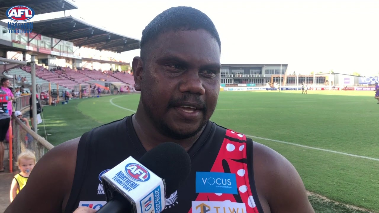 Aussie Wonaeamirri - Post Match Interview: Round 3 2019/20 TIO NTFL