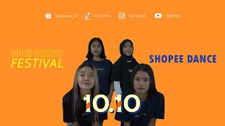 GOYANG SHOPEE 10.10 BRANDS FESTIVAL | #TeamSarmer #TeamSarahmere