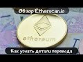 Как узнать детали перевода. Обзор возможностей Etherscan.io Криптовалюта