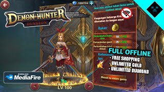 Game RPG Tower Defense Offline - Demon Hunter : Dungeon | Mod Apk | screenshot 5
